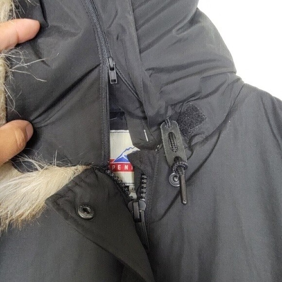 𝅺PENFIELD Women's Insulated Parka Black Coat Jacket Cold Weather Size XSMALL - Picture 6 of 12